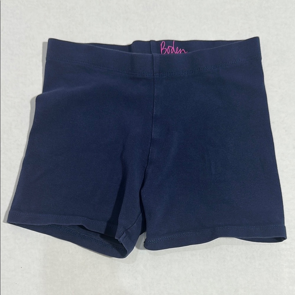 Boden Navy Kids Cartwheel Biker Shorts HTF - Picture 1 of 3